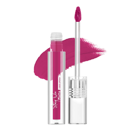 Swiss Beauty Stay On Matte Liquid Lipstick � Raw Plum|0.2 gms|MRP 329