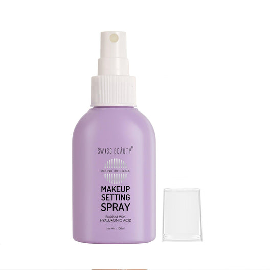 Swiss Beauty Round The Clock Makeup Setting Spray|100 ml|MRP 329