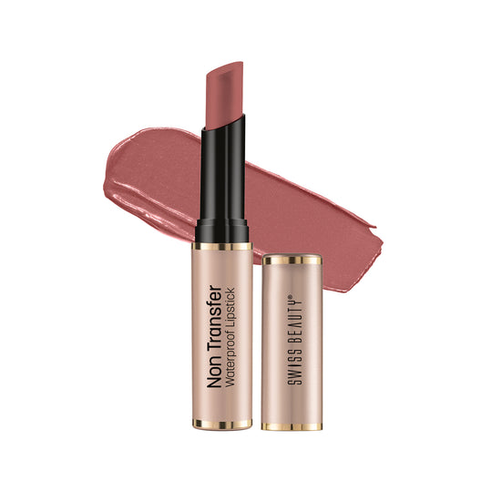 Swiss Beauty Non-Transfer Lipstick 415 Bare|3 gms|MRP 399