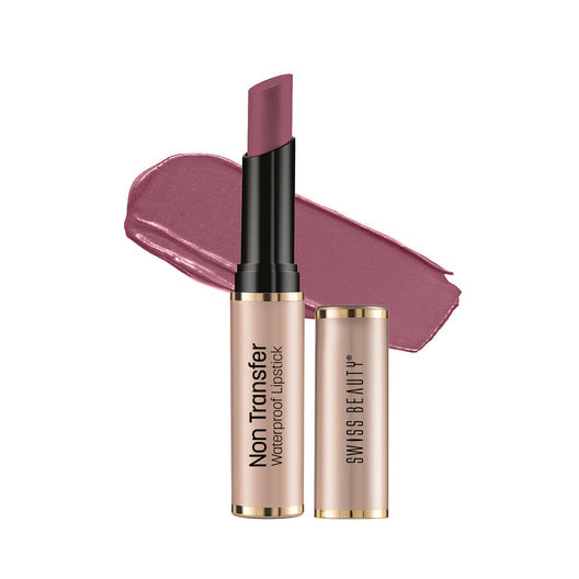 Swiss Beauty Non-Transfer Lipstick 425 Pink-Sugar|3 gms|MRP 399