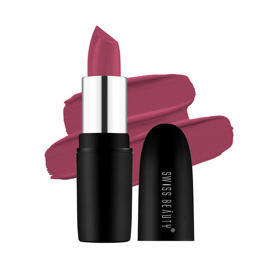 Swiss Beauty Pure Matte Lipstick 216 Lust-On|3.8 gms|MRP 229