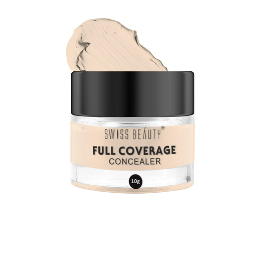 Swiss Beauty Full Coverage Concealer 01 Fair|10 gms|MRP 249