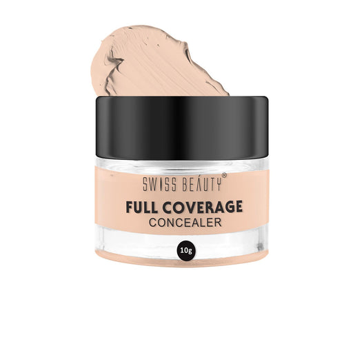 Swiss Beauty Full Coverage Concealer 06 Light Fairest|10 gms|MRP 249