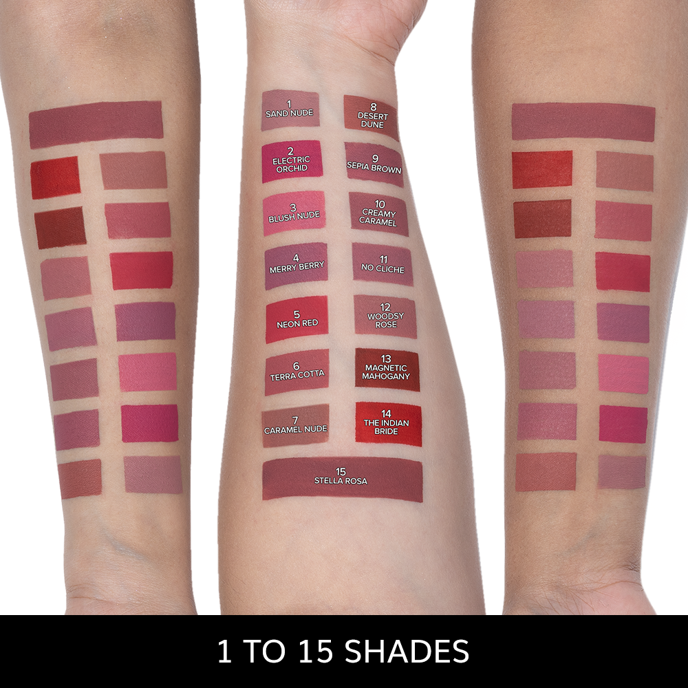 Daily Life Forever52 Sensational Liquid Lipstick Scarlet Flame-SSL023|6 ml|MRP 399