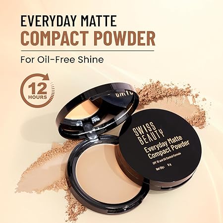 Swiss Beauty Compact Powder 06|9 gms|MRP 229