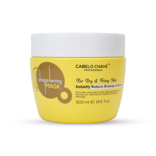 Cabelo Chave Professional Straightening Mask | Smooth, Sleek & Frizz-Free Hair Solution 500ml