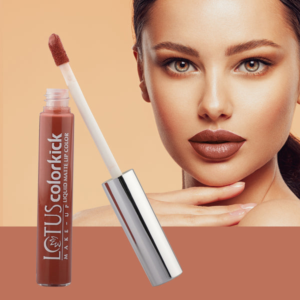 Lotus Makeup Colorkick Liquid Matte Lip Colour � CLM01|6 gms|MRP 345
