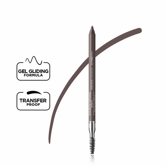 Faces Canada Ultime Pro Eyebrow Defining Pencil - Deep Tan 01|1.2 gms|MRP 499