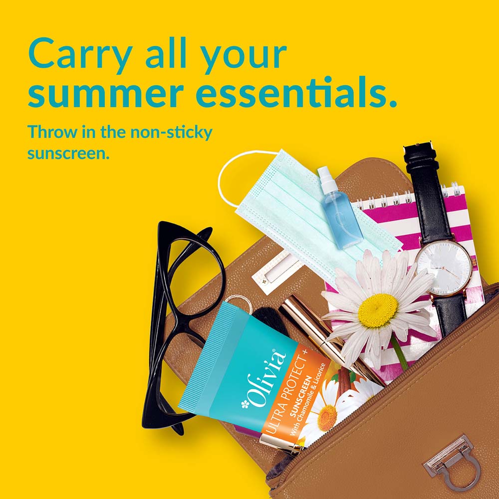 Olivia Ultra Protect Sunscreen SPF 50, broad spectrum sun care, lightweight sunscreen, daily skin protection