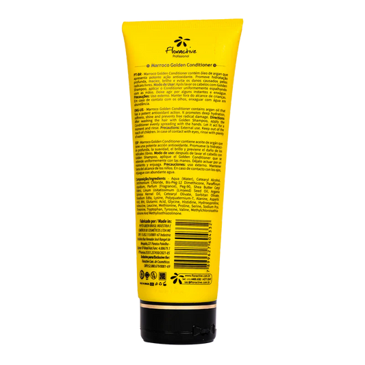 Floractive Marroco Golden Conditioner l Deep Nourishing & Repair Hair Formula | Professional Smooth & Shine 250ml
