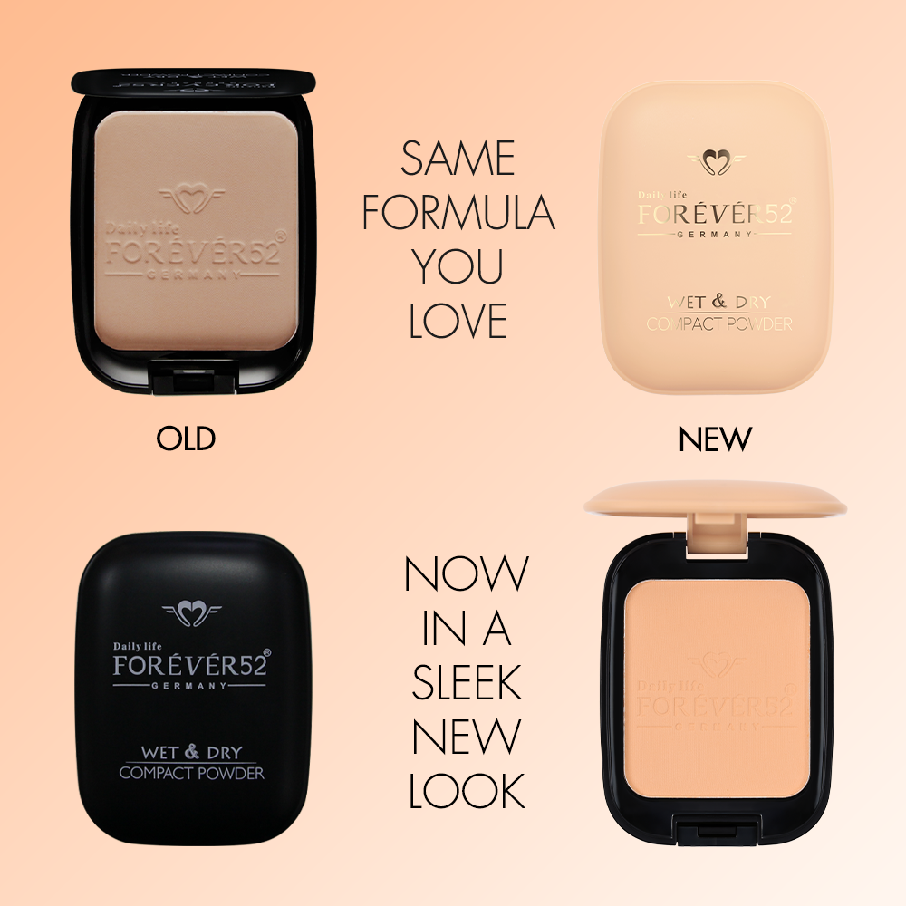 Daily Life Forever52 Wet N Dry Compact Powder Ivory-WD002|12 gms|MRP 485