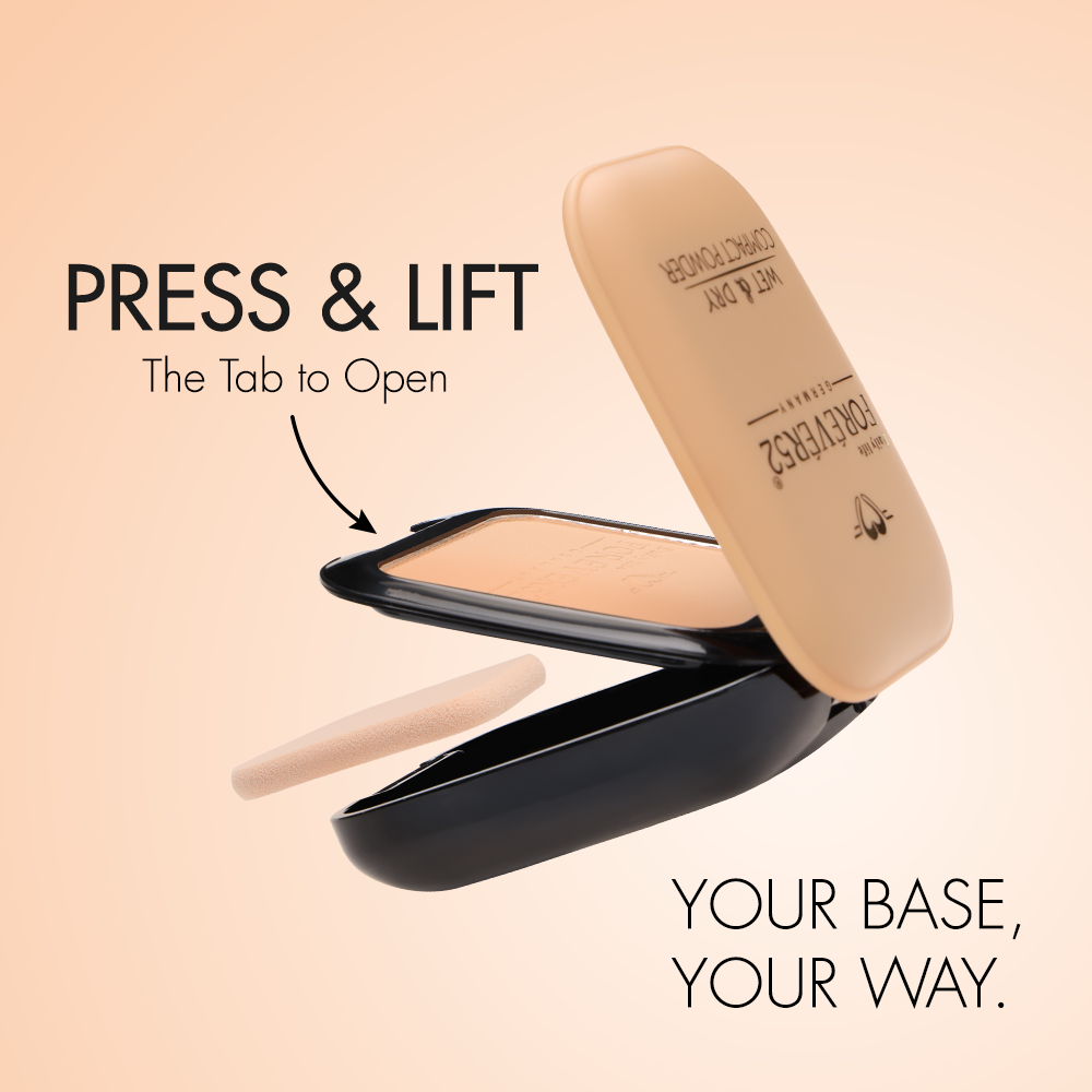 Daily Life Forever52 Wet N Dry Compact Powder Caramel-WD007|12 gms|MRP 549