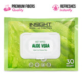 Insight Wet Wipes Aloe Vera|MRP 79