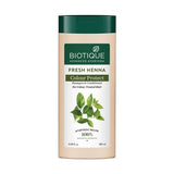 Biotique Fresh Henna Colour Protect Shampoo & Conditioner 180ml bottle for natural care and color-treated hair protection
