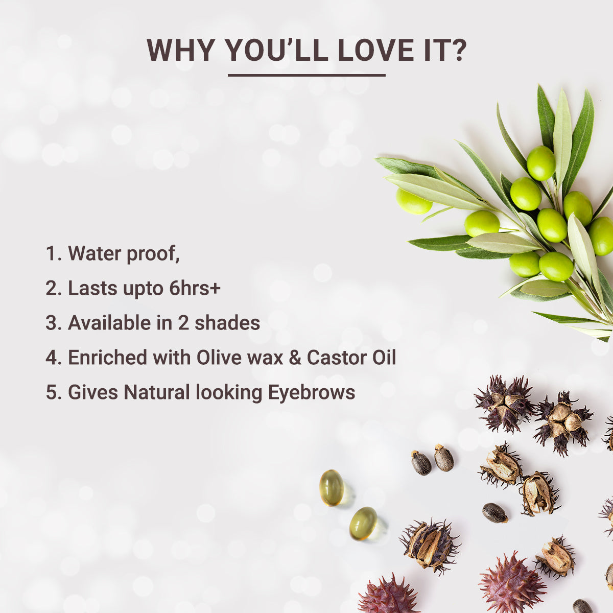 Lotus Herbals Ecostay Perfect Brow Definer, brow pencil, Natural Noir shade