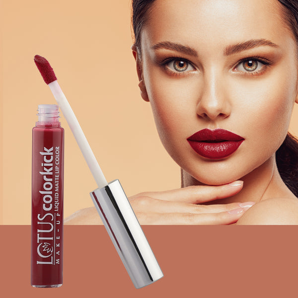 Lotus Makeup Colorkick Liquid Matte Lip Colour � CLM11|6 gms|MRP 345