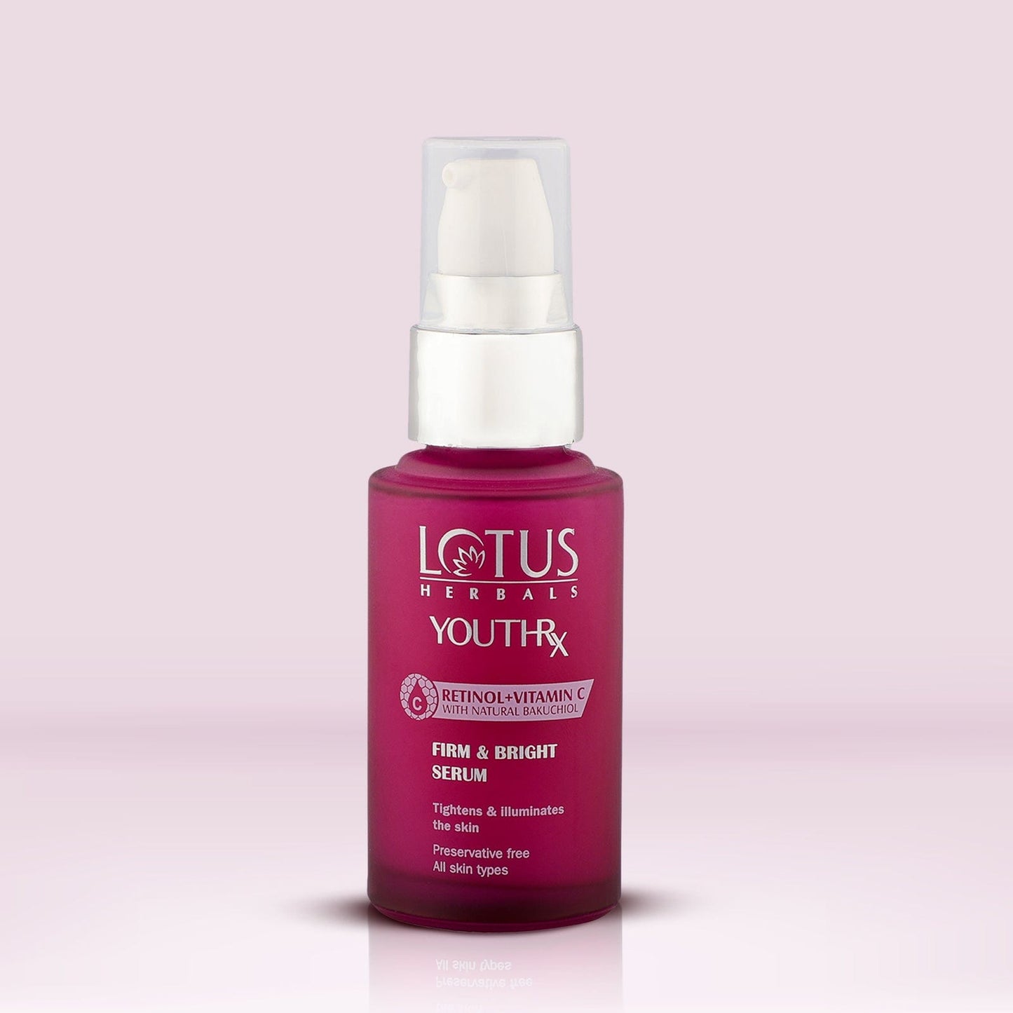 Lotus Herbals YouthRx Firm & Bright Face Serum, face serum, lightweight texture