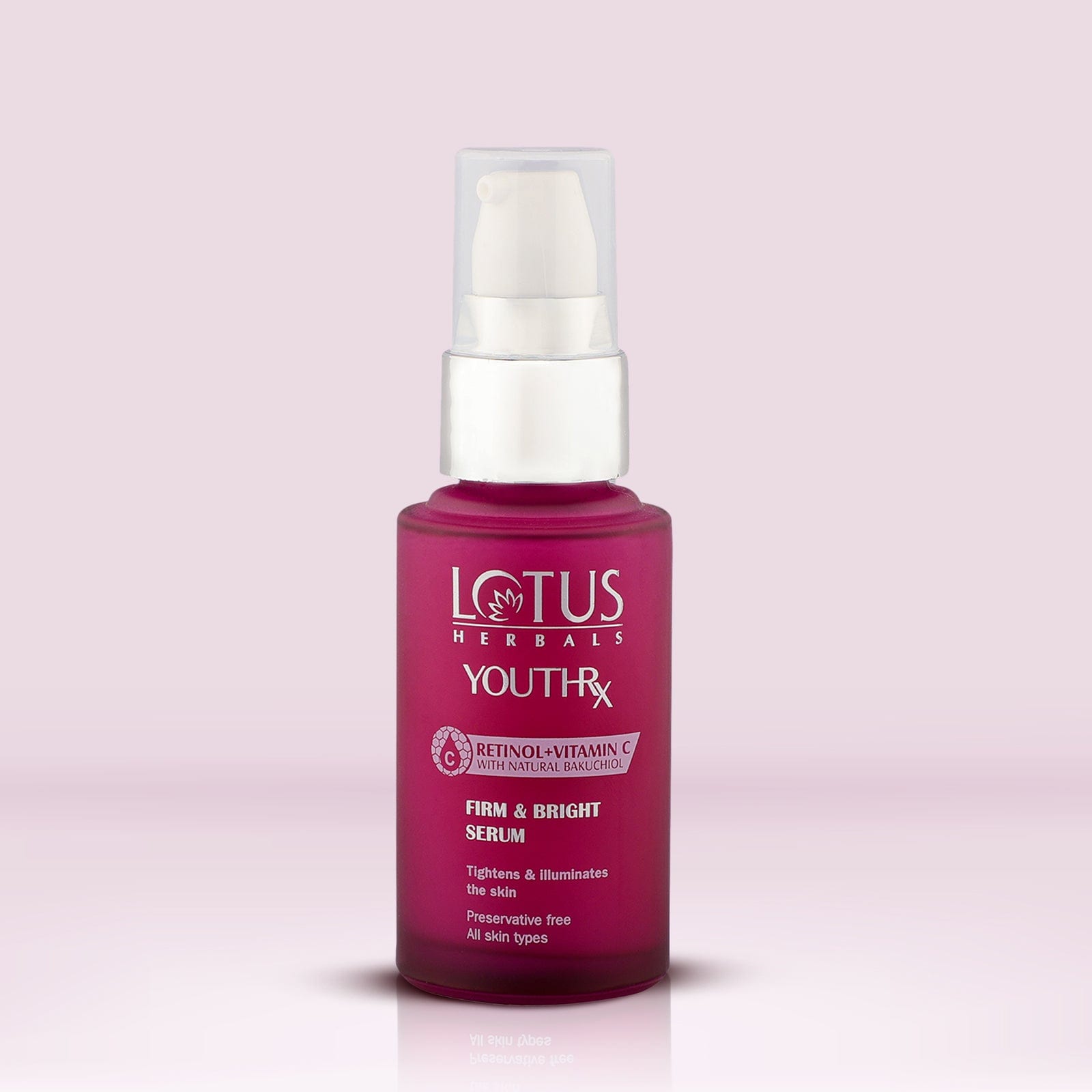 Lotus Herbals YouthRx Firm & Bright Face Serum, face serum, lightweight texture