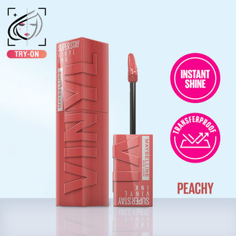 Maybelline Superstay Vinyl Ink Liquid Lipstick � 15 Peachy|4.2 ml|MRP 849