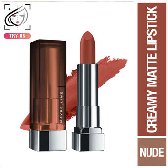 Maybelline Creamy Matte Lipstick � 673 Midtown Pink|3.9 gms|MRP 329