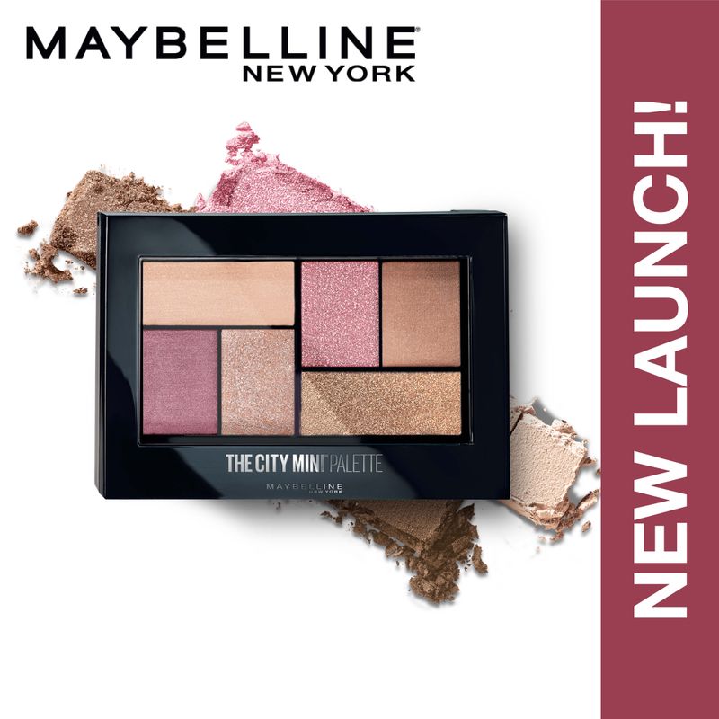 Maybelline The City Mini Eyeshadow Palette � Westside Roses|6.1 gms|MRP 780