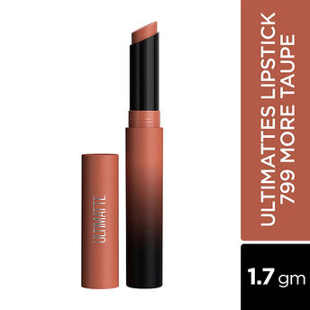 Maybelline Color Sensational Ultimattes Matte Lipstick � 799 More Taupe|1.7 gms|MRP 599