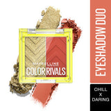 Maybelline Color Rivals Eyeshadow Palette Duo � Chill X Daring|3 gms|MRP 499