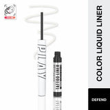 Maybelline Tattoo Play Colored Liquid Eyeliner � Defend (White)|2.1 ml|MRP 549