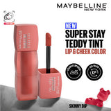Maybelline Super Stay Teddy Tint � 15 Skinnydip|5 ml|MRP 749