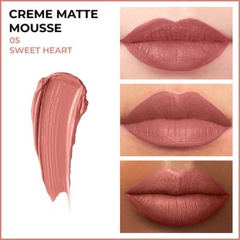 Insight Cr�me Matte Mousse Lipstick � 05 Sweetheart|6.5 gms|MRP 170