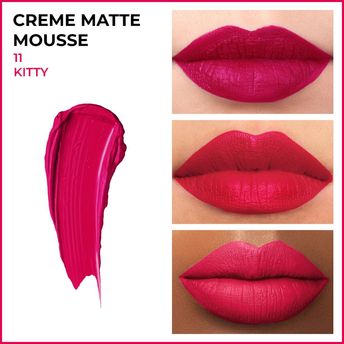 Insight Cr�me Matte Mousse Lipstick � 11 Kitty|6.5 gms|MRP 170