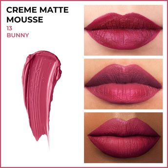 Insight Cr�me Matte Mousse Lipstick � 13 Bunny|6.5 gms|MRP 170