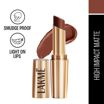 Lakmï¿½ 9to5 Powerplay Priming Matte Lipstick ï¿½ Cinnamon Spice|3.6 gms|MRP 650