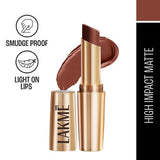 Lakmï¿½ 9to5 Powerplay Priming Matte Lipstick ï¿½ Cinnamon Spice|3.6 gms|MRP 650