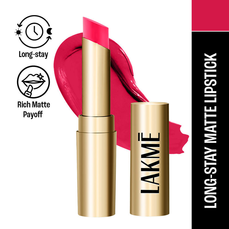 Lakmï¿½ Unreal 3D Slim Bullet Lipstick ï¿½ Romeo Red|3.6 gms|MRP 899