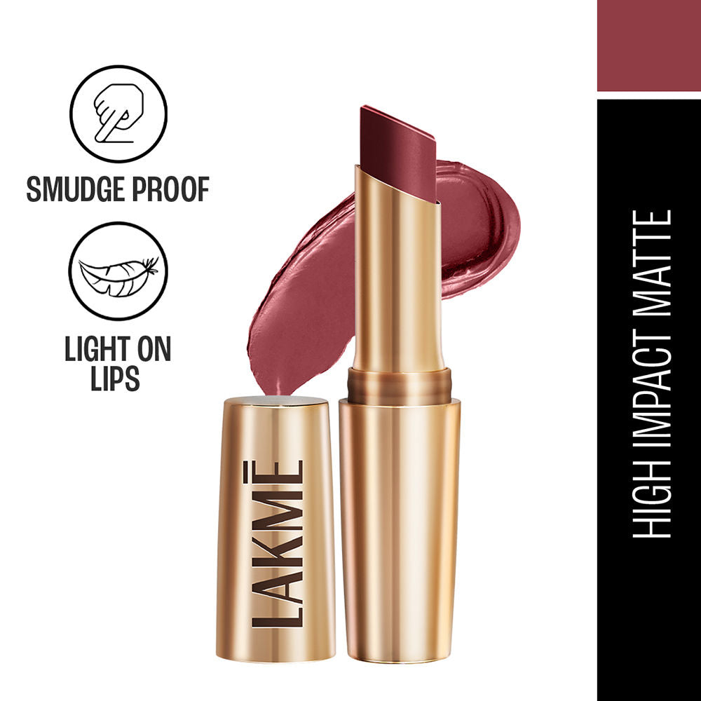 Lakmï¿½ 9to5 Powerplay Priming Matte Lipstick ï¿½ Rosy Sunday|3.6 gms|MRP 650