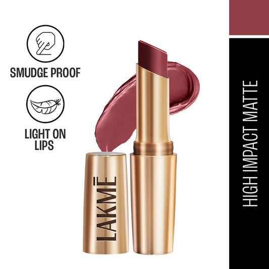 Lakmï¿½ 9to5 Powerplay Priming Matte Lipstick ï¿½ Rosy Sunday|3.6 gms|MRP 650