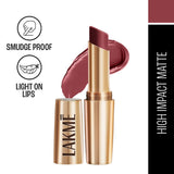 Lakmï¿½ 9to5 Powerplay Priming Matte Lipstick ï¿½ Rosy Sunday|3.6 gms|MRP 650