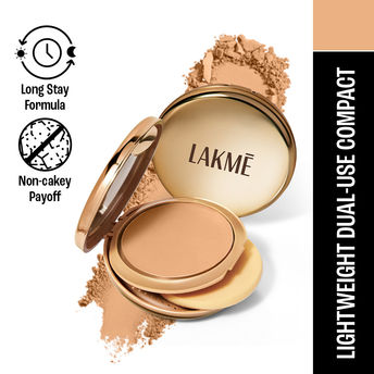 Lakmï¿½ 9to5 Unreal Dual Cover Pressed Powder ï¿½ 24 Beige|9 gms|MRP 699