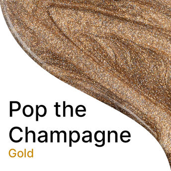 Nykaa Glitter Nail Enamel - Pop the Champagne 462|9 ml|MRP 249