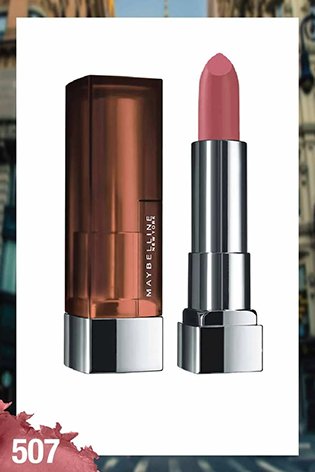 Maybelline New York Color Sensational Creamy Matte Lipstick � 507 Almond Pink|3.9 gms|MRP 329