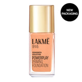 Lakmï¿½ 9to5 Powerplay Priming Liquid Foundation ï¿½ W160 Warm Sand|25 ml|MRP 699
