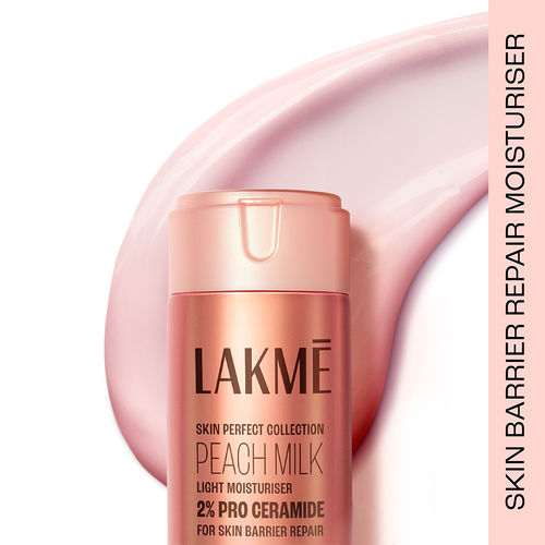Lakme Peach Pro Ceramide Moisturizer with Vitamin E|200 ml|MRP 499