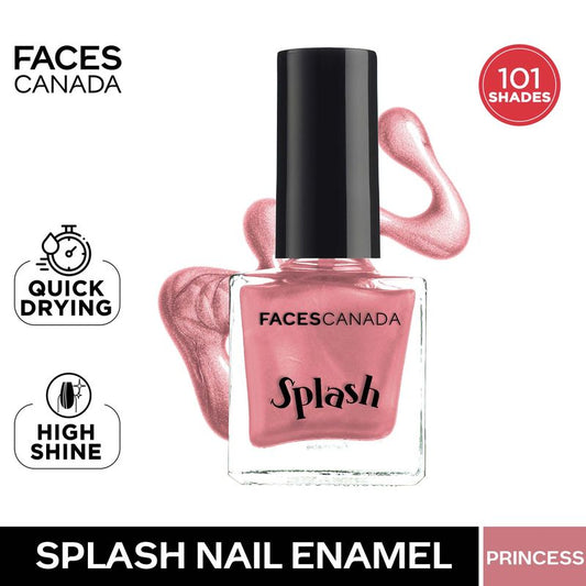 Faces Canada Splash Nail Enamel � 30 Princess|8 ml|MRP 129