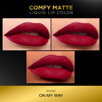 Faces Canada Comfy Matte Liquid Lipstick - On My Way 01|3.8 ml|MRP 449
