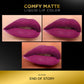 Faces Canada Comfy Matte Liquid Lipstick - End Of Story 03|3.8 ml|MRP 449