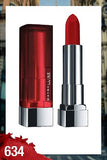 Maybelline New York Color Sensational Creamy Matte Lipstick � 634 Bold Crimson|3.9 gms|MRP 329
