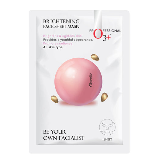 O3+ Facialist Brightening Face Sheet Mask|30 gms|MRP 155