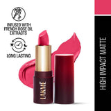 Lakmï¿½ Forever Matte Lipstick ï¿½ Pink Prom|4.5 gms|MRP 349