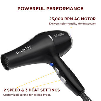 Ikonic Professional HD Pro 2500 Advanced Hair Dryer|MRP 6500